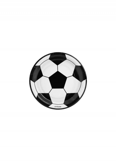 Platos de Futbol 23cm 6u |Ducaval | envios 24/48 horas