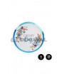 Plato llano cartón OH MY BOY azul 23cm 6 unidades. Ducaval envios 24/48 horas