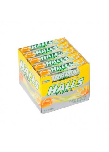 Halls Vita C surtido sin azúcar  20 packs- Disfraces Ducaval Envios 248 horas