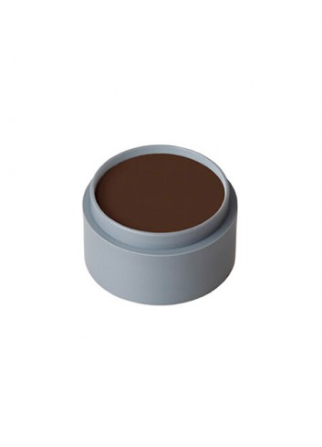 Maquillaje al agua marrón