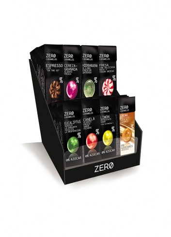 Expositor caramelo zero 6 cajas surtido | Ducaval | Envías 24/48 horas 