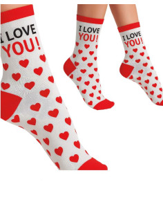 Calcetines adulto corazones 3741 | Ducaval | Envías 24/48 horas 