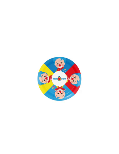 Platos balón de fútbol 17,7cm 8und | Ducaval | Envíos 24/48 horas