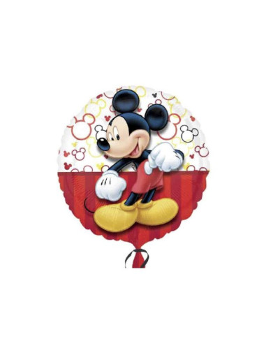 Globo foil figura Mickey portrait 45cm | Ducaval | Envíos 24/48 horas