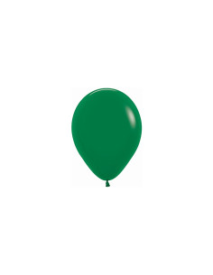Globo latex sld verde selva 12,5cm 100ud | ducaval | Envíos 24/48h
