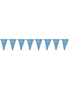 Bandera triangulo azul 20x30 25 m | Ducaval | Envíos 24/48 horas