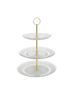 Tartera 3 Pisos Ruth 25X36 CM | Ducaval | Envías 24/48 horas 