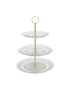 Tartera 3 Pisos Ruth 25X36 CM | Ducaval | Envías 24/48 horas 