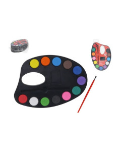 Paleta Pintor 90G + Pincel + Pinturas  | Ducaval | Envías 24/48 horas