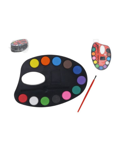 Paleta Pintor 90G + Pincel + Pinturas  | Ducaval | Envías 24/48 horas