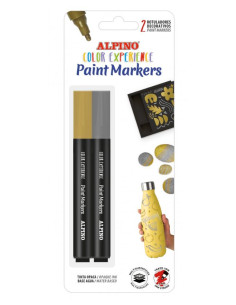 2 Paint Markers Oro/Plata | Ducaval | Envías 24/48 horas 