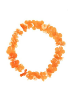 Collar hawaii 46cm naranja   | Ducaval | Envías 24/48 horas 