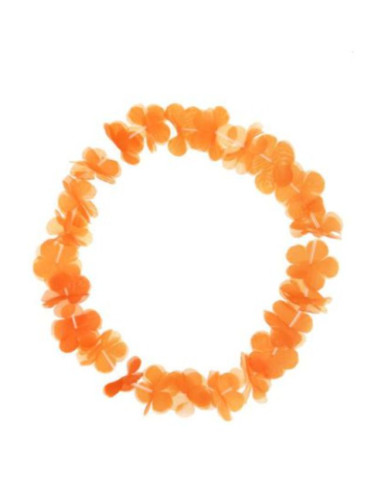 Collar hawaii 46cm naranja   | Ducaval | Envías 24/48 horas 