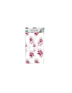 Mantel huellas rosas 137x244cm.| Ducaval | Envías 24/48 horas 