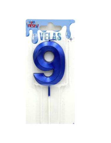 Vela Biselado Azul 9  | Ducaval | Envías 24/48 horas 