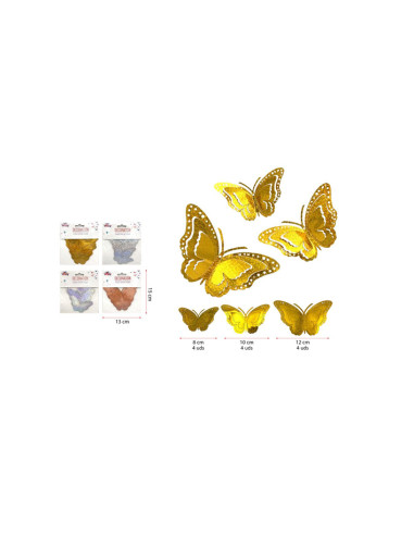 Mariposas iridiscentes | Ducaval | Envías 24/48 horas 