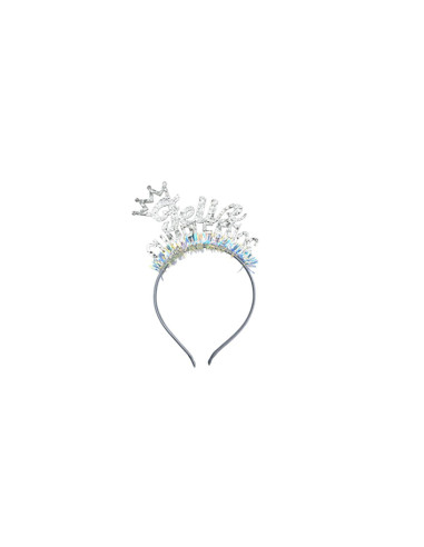Diadema "Feliz Cumpleaños" corona plata | Ducaval | Envías 24/48 hora