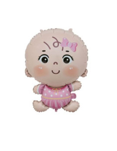  Globo foil girl 49x69.5 cm | Ducaval | Envías 24/48 horas 