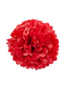 Flor papel rojo 30cm 1pc | Ducaval | Envíos 24/48 horas 