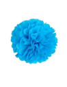 Flor papel azul 24cm 1 pc | Ducaval | Envías 24/48 horas 