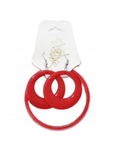 Set pulsera y pendientes infantiles rojo | Ducaval | Envíos 24/48 hor