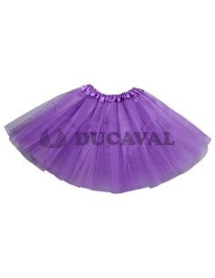 Tutú en color morado de 45cm | Ducaval | Envíos 24/48h
