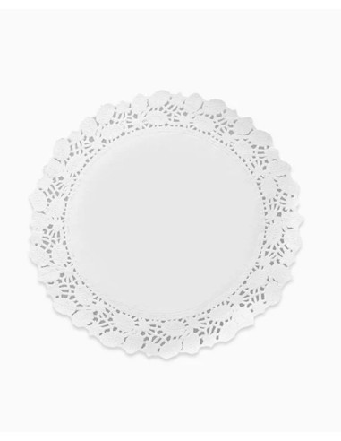 Blonda redonda blanca 32cm papel 7und | Ducaval | Envíos 24/48 horas