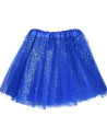 Tutu con purpurina azul royal 45cm. | Ducaval | Envíos 24/48 horas 