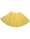 Tutu con purpurina dorado 45cm. | Ducaval | Envíos 24/48 horas 
