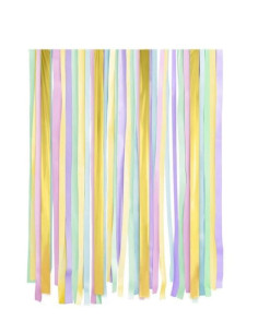 Set tiras decorativas crepe colores 2.5m | Ducaval | Envías 24/48 hor