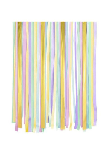 Set tiras decorativas crepe colores 2.5m | Ducaval | Envías 24/48 hor