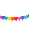 Guirnalda papel corazones multicolor  | Ducaval | Envíos 24/48h