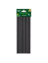 Caña papel bio negra 20cm 25 uds | Ducaval | Envías 24/48h