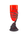 Copa forma mano esqueleto 17. 5cm rojo | Ducaval | Envías 24/48 horas