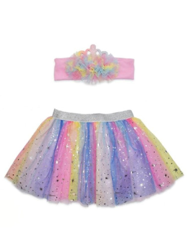 Conjunto de tutu con cinta de corona | Ducaval | Envías 24/48 horas 