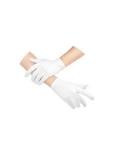 Guantes blancos 22cm. | Ducaval | Envías 24/48 horas 