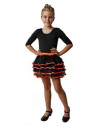 Tutu con volantes negro y naranja   | Ducaval | Envíos 24/48 horas 