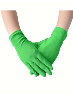 Guantes verdes adulto 22cm.  | Ducaval | Envíos 24/48 horas