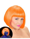 Peluca valentina fluorescente naranja | Ducaval | Envías 24/48 horas 