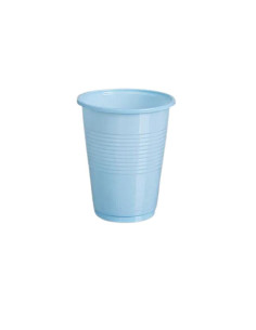 Vaso reutilizable plástico azul baby 200 cc 25 und | Ducaval | Envías