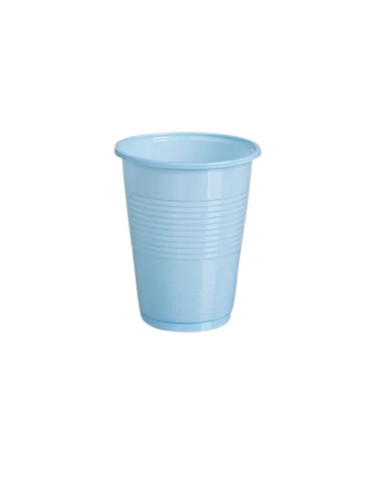 Vaso reutilizable plástico azul baby 200 cc 25 und | Ducaval | Envías