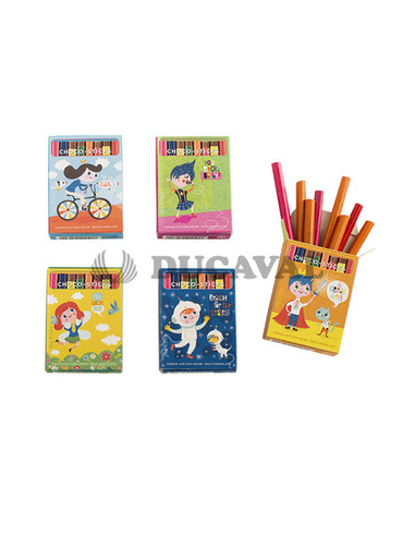 Lápices colores 20g 45u| Ducaval | Envíos 24/48 horas