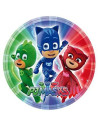 Plato PJ Masks 23cm 8 unidades  Disfraces Ducaval