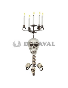 Candelabro Calavera | Ducaval | Envíos 24/48 horas