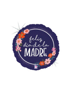 Globo Foil Feliz día de la Madre 46cm | Ducaval | Envíos 24/48h