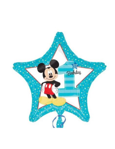 Globo foil Mickey 1 año bday 45cm | Ducaval | Envíos 24/48h