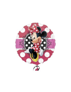Globo foil figura Minnie Portrait 45cm  Disfraces Ducaval envios 24/