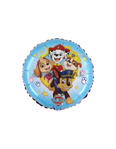 Globo foil patrulla canina 45cm