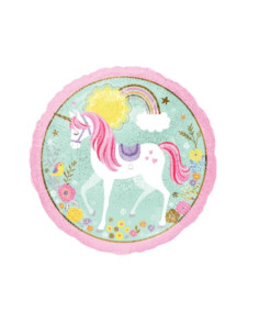 Globo foil figura unicornio mágico 45cm | Ducaval | Envíos 24/48 hora