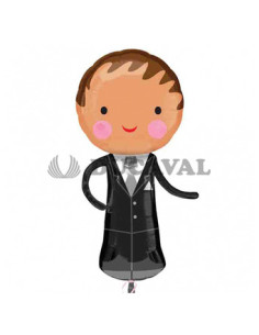Globo foil figura novio